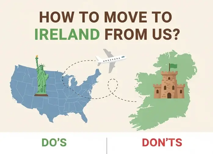 moving from US to Ireland tips and checklist